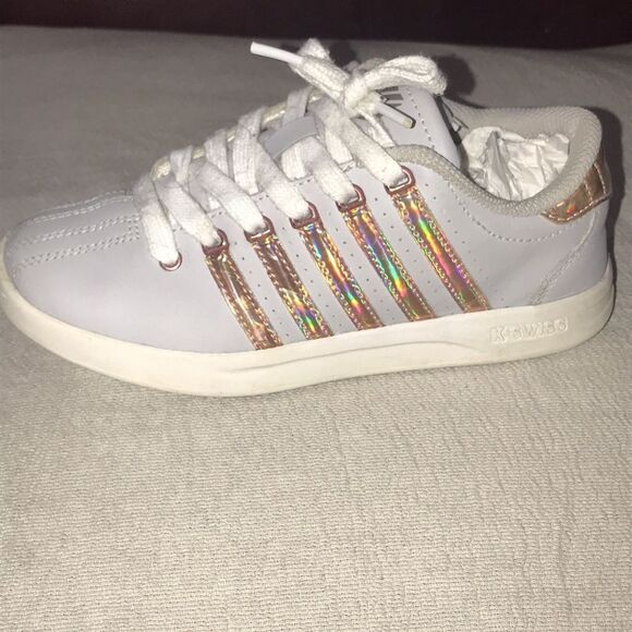 K.SWISS TINIS SHOES SIZE 2 - Picture 1 of 12